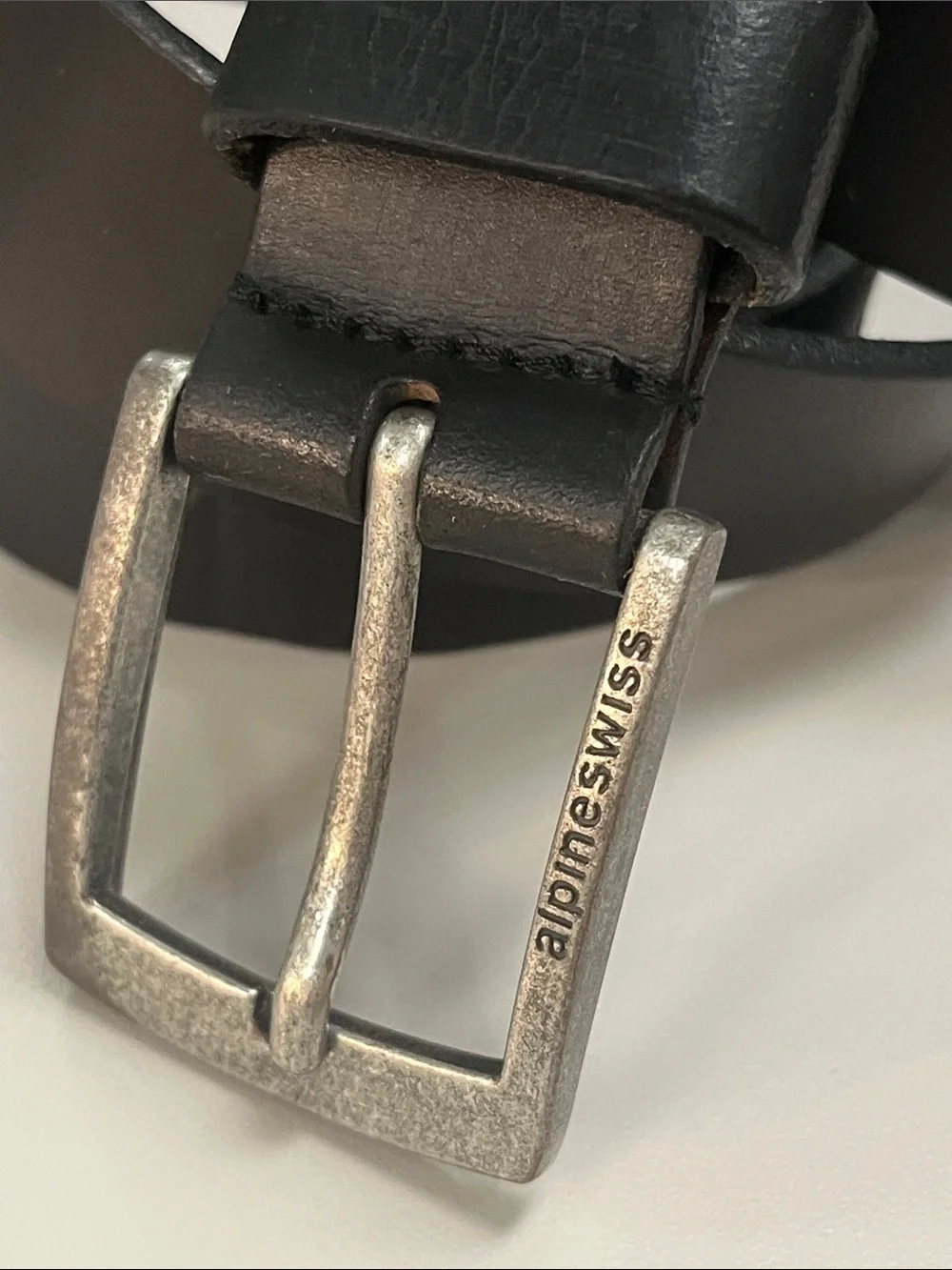 Alpine Swiss sturdy black